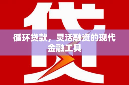 武夷山循环贷款，灵活融资的现代金融工具