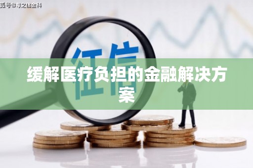 武夷山缓解医疗负担的金融解决方案